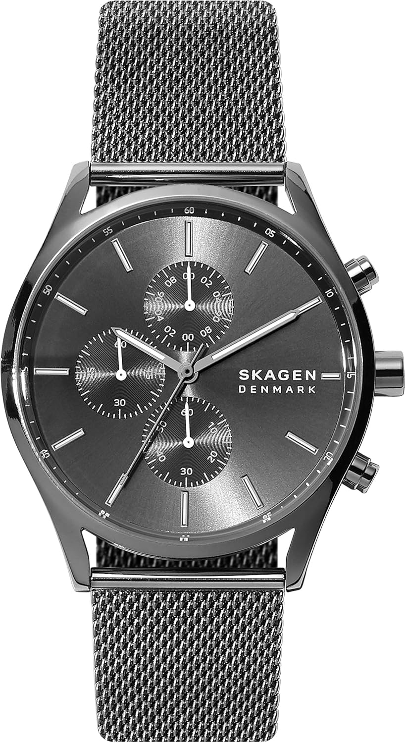 Wrist Watches Skagen Holst Black Skagen Denmark Holst SKW6180 Ditur