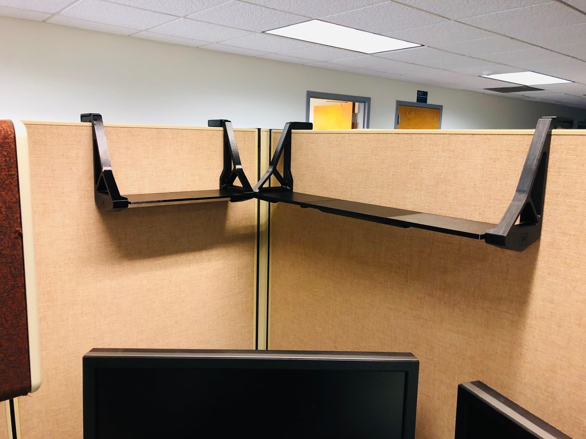 Amazon.com: SquirrelBox Cubicle Shelf; 5x24 inch (127x610 mm