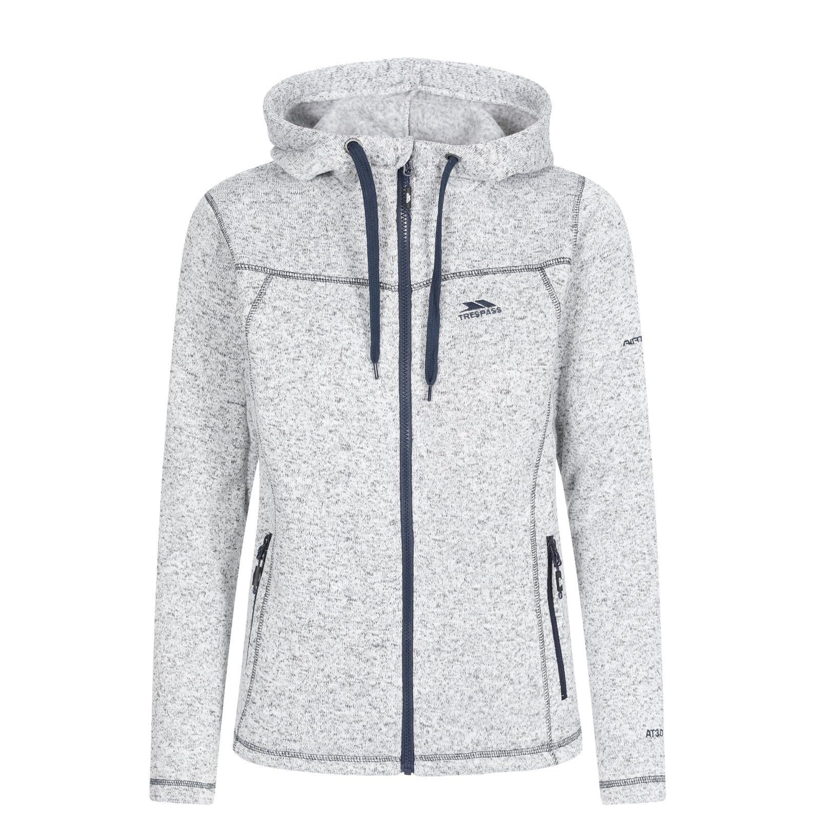Trespass Women's Navy Knitted Fleece Odelia