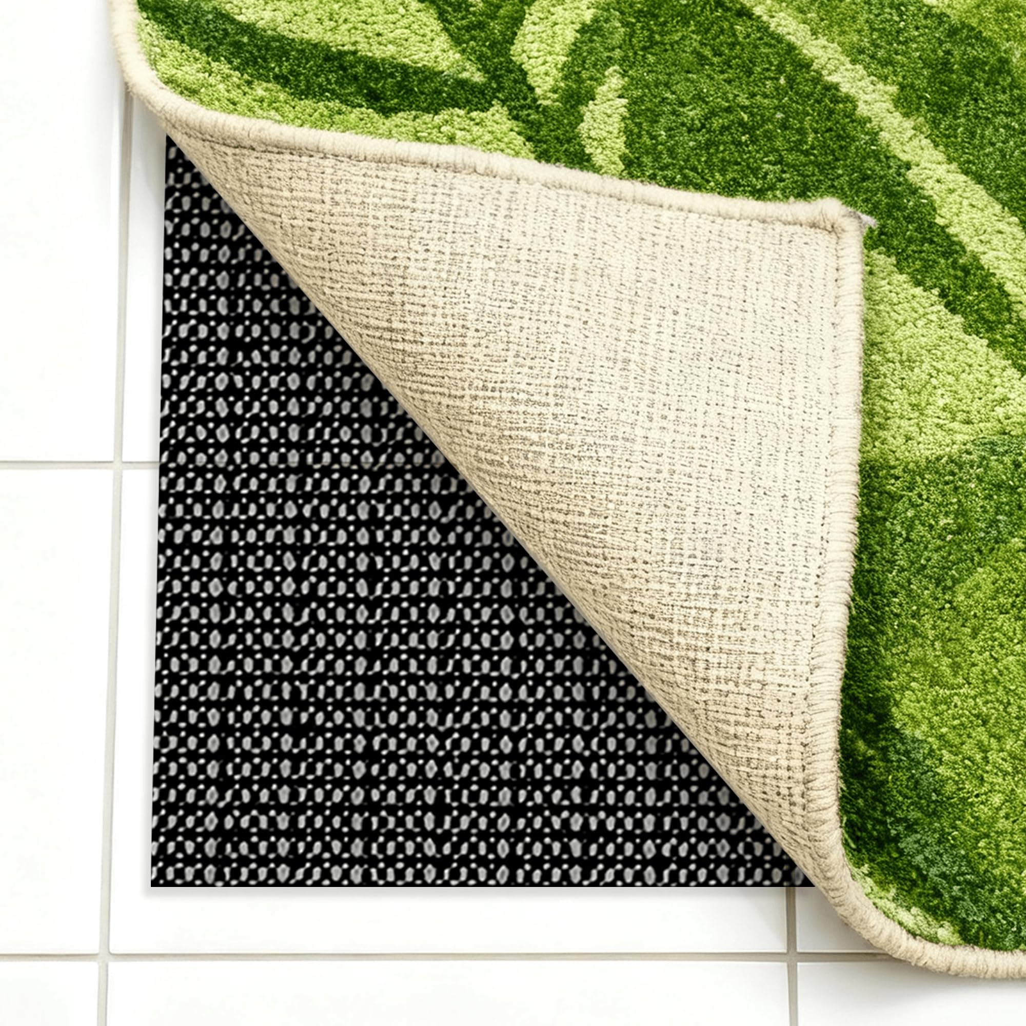 Tappetino Antiscivolo 170 x 200 cm Antiscivolo e Tagliabile Fondo Aderisce Senza Colla per Cassetti in Moquette Sottotappeto, Nero