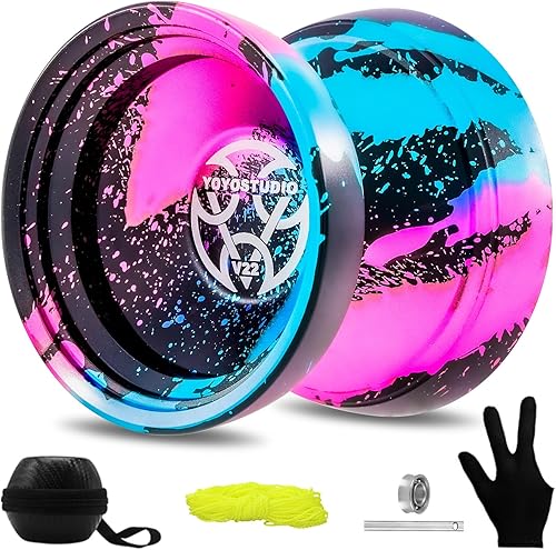 Miniatura 9 de YOYOSTUDIO H17 Responsive Yoyo Professional, Yoyo de doble propósito para niñosprincipiantes, trucos de yoyo para adultos con kit de rodamientos de