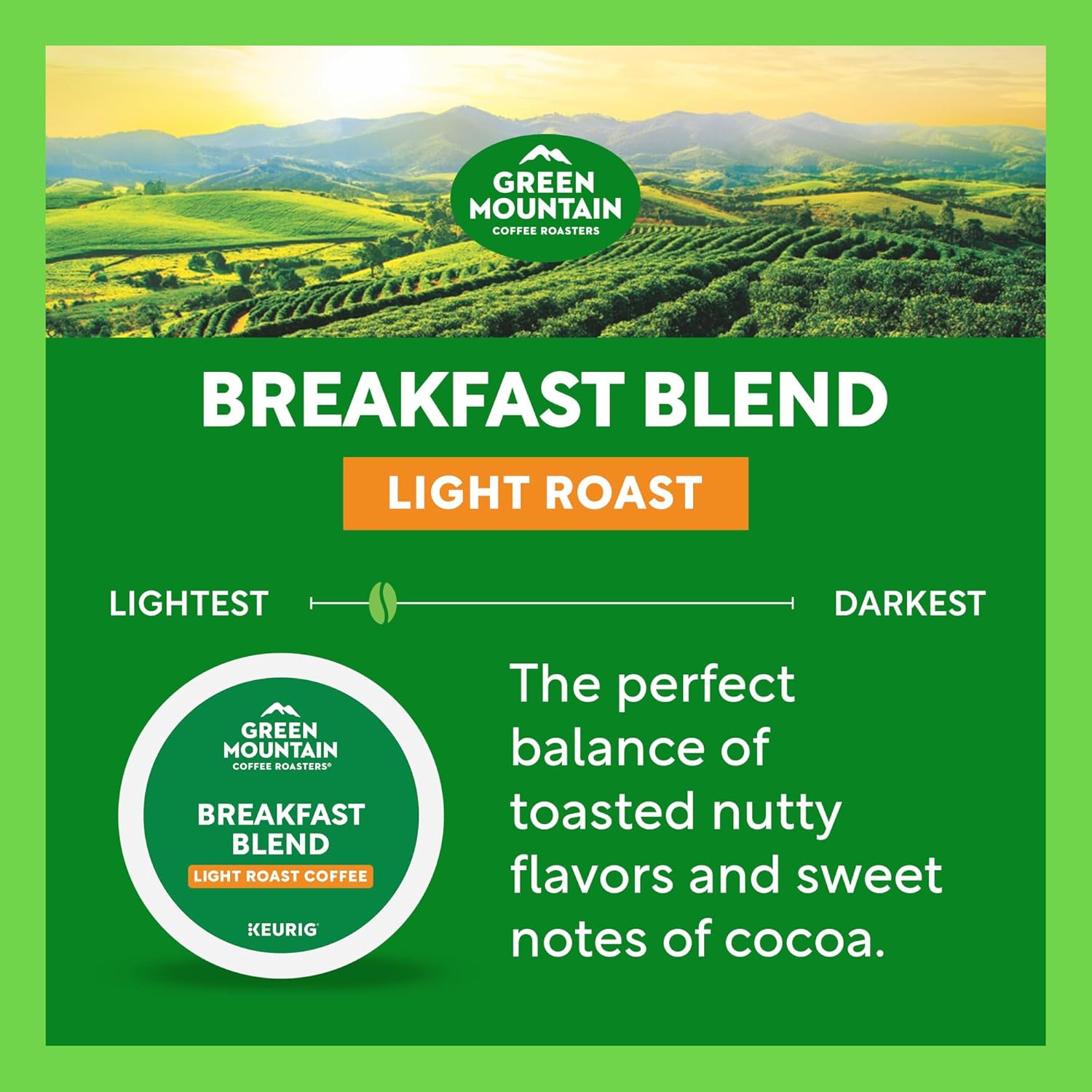 Breakfast Blend, Single-Serve K-Cup