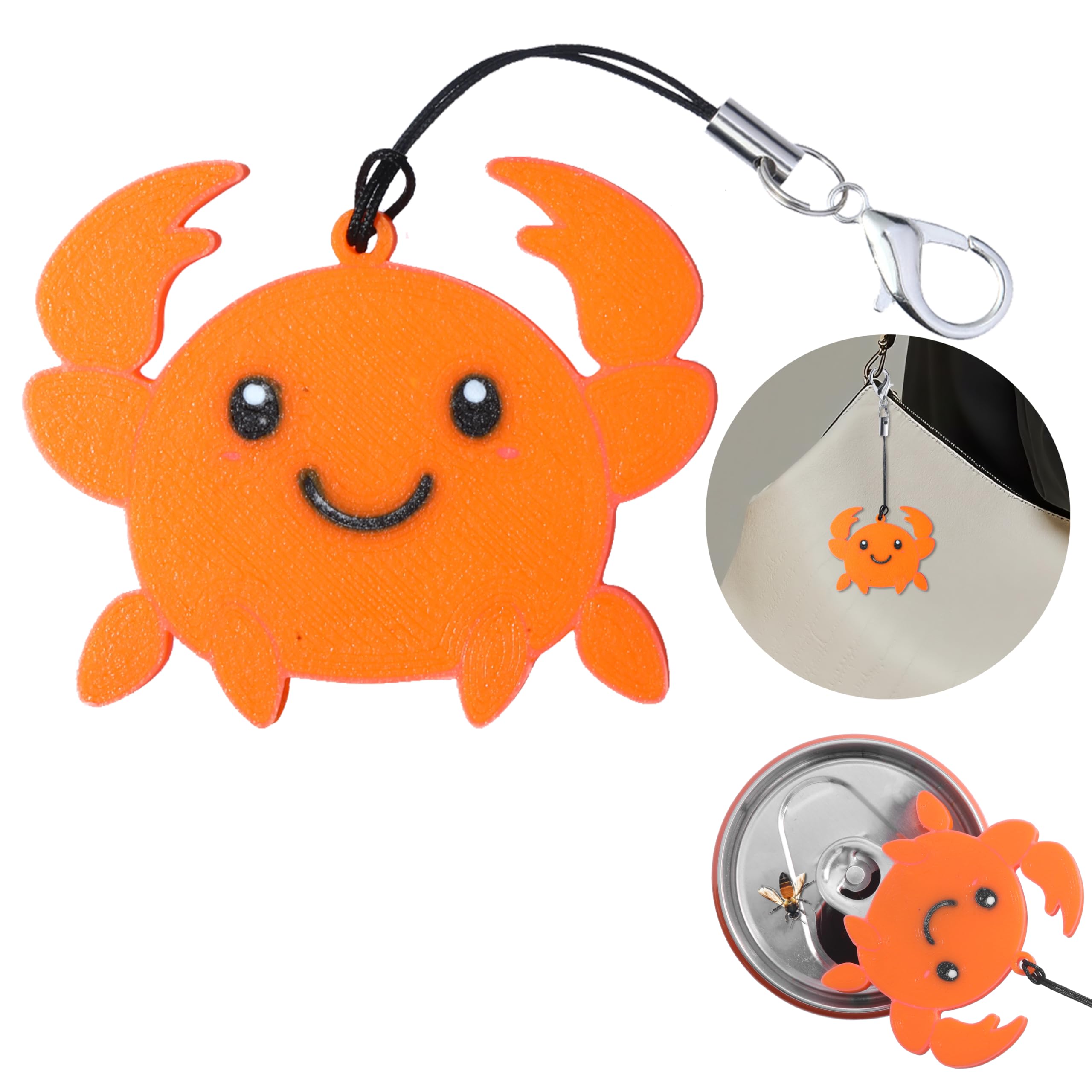 Cartoon Can Protector - Cute Easy Tab Can Opener Drink Can Protector Cap for Coke,Beer Soda,Party,BBQ,Beach Accessory（2）