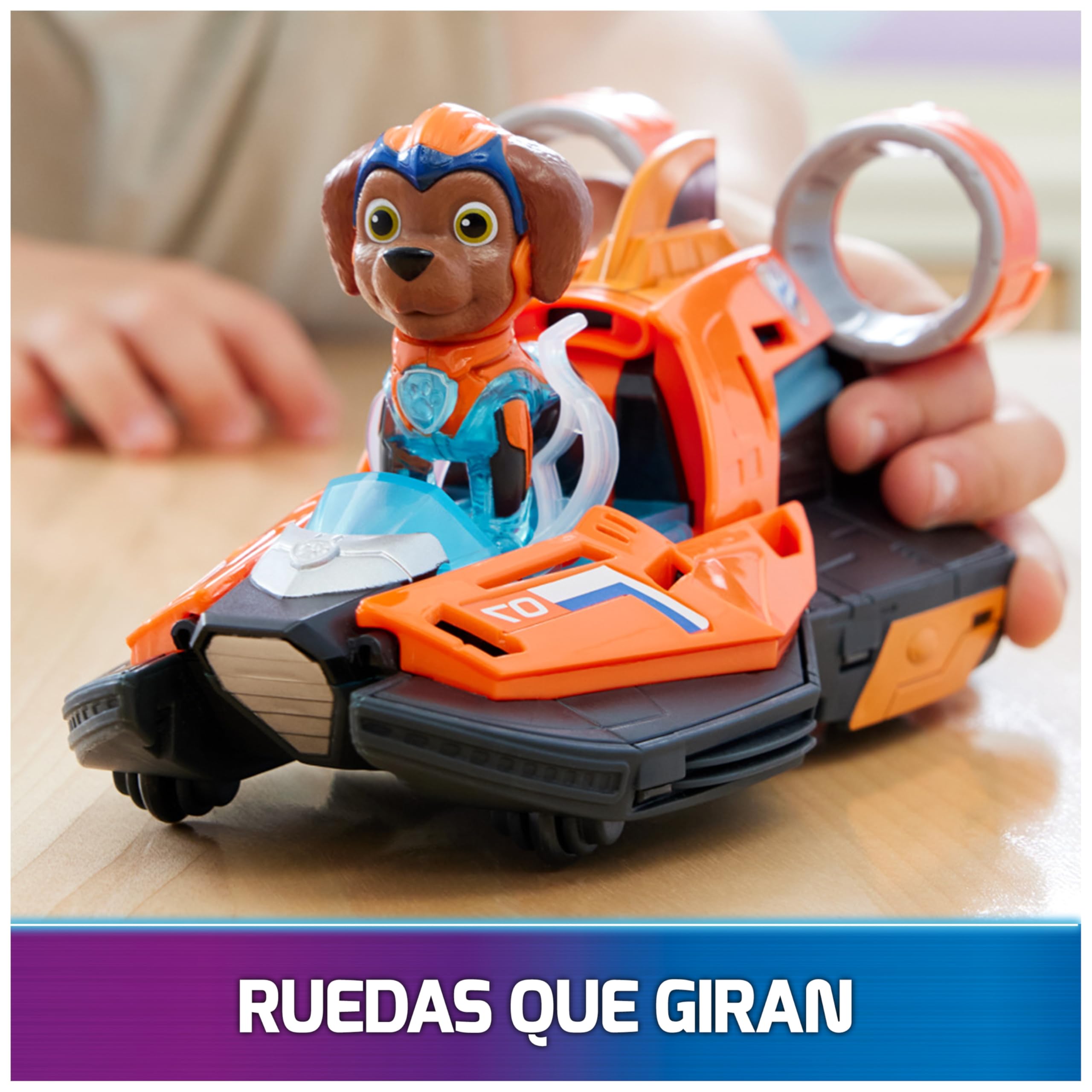 Paw Patrol Mighty Pups Samochodzik, Wielokolorowy, Od 3 lat