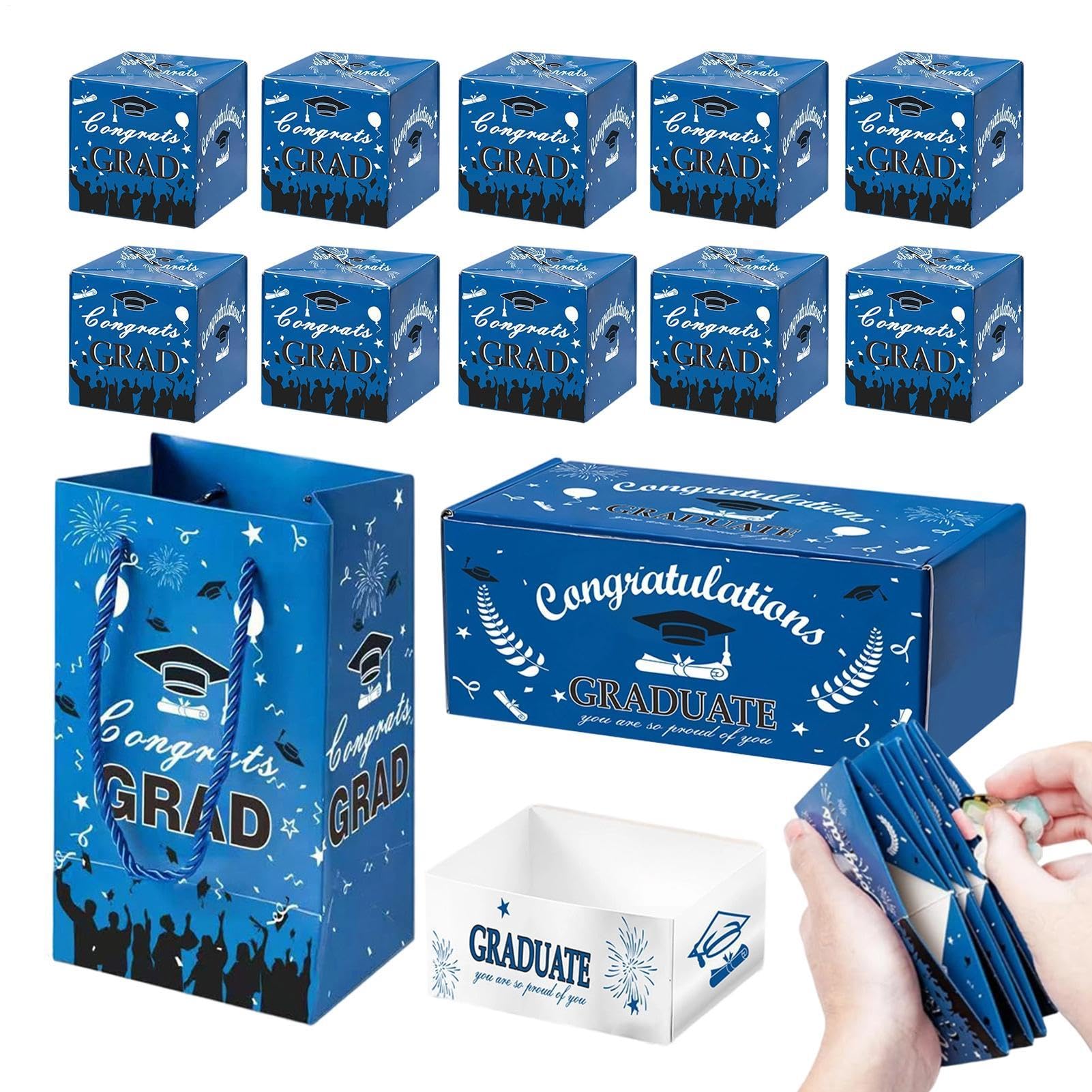 2026 Graduation Surprise Gift Box, Pop-Up Cash Holder With DIY Confetti Bounce Card, Creative Graduation Keepsake Gift, Party Favor, Empty Bouquet Box Fillable With Candy