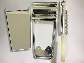 Gibson Maestro Vibrola ロング・レプリカ クローム Long Maestro Vibrola Chrome Tailpiece : Amazon.ca: Musical
