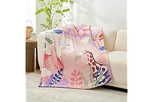Cozy Bliss Jungle Adventure Blanket for Little Explorers