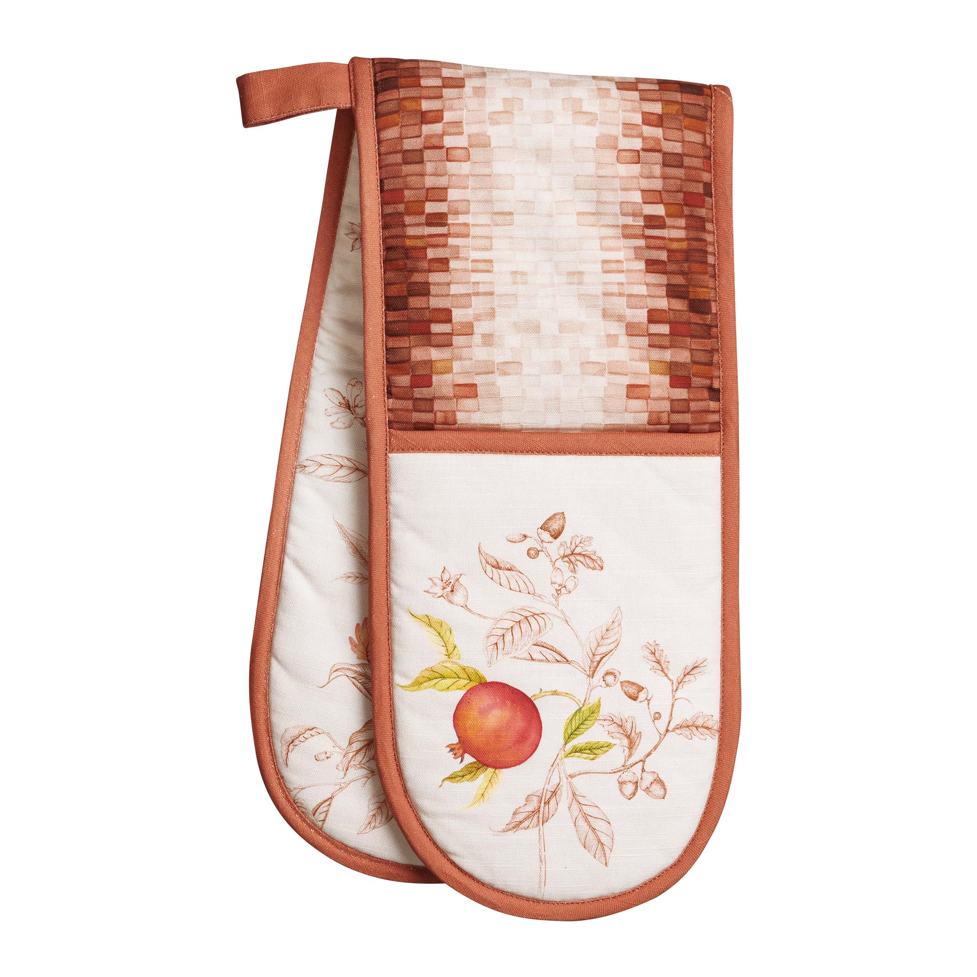 Maison d' Hermine Double Oven Mitts 100% Double Cotton Oven Glove 18 x 89cm — image 1
