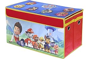 Idea Nuova Nickelodeon Paw Patrol Collapsible Children’s Toy Trunk