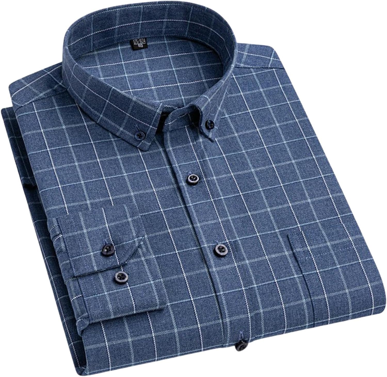 Men's Spring Plaid Retro Casual Flannel Cotton Shirt