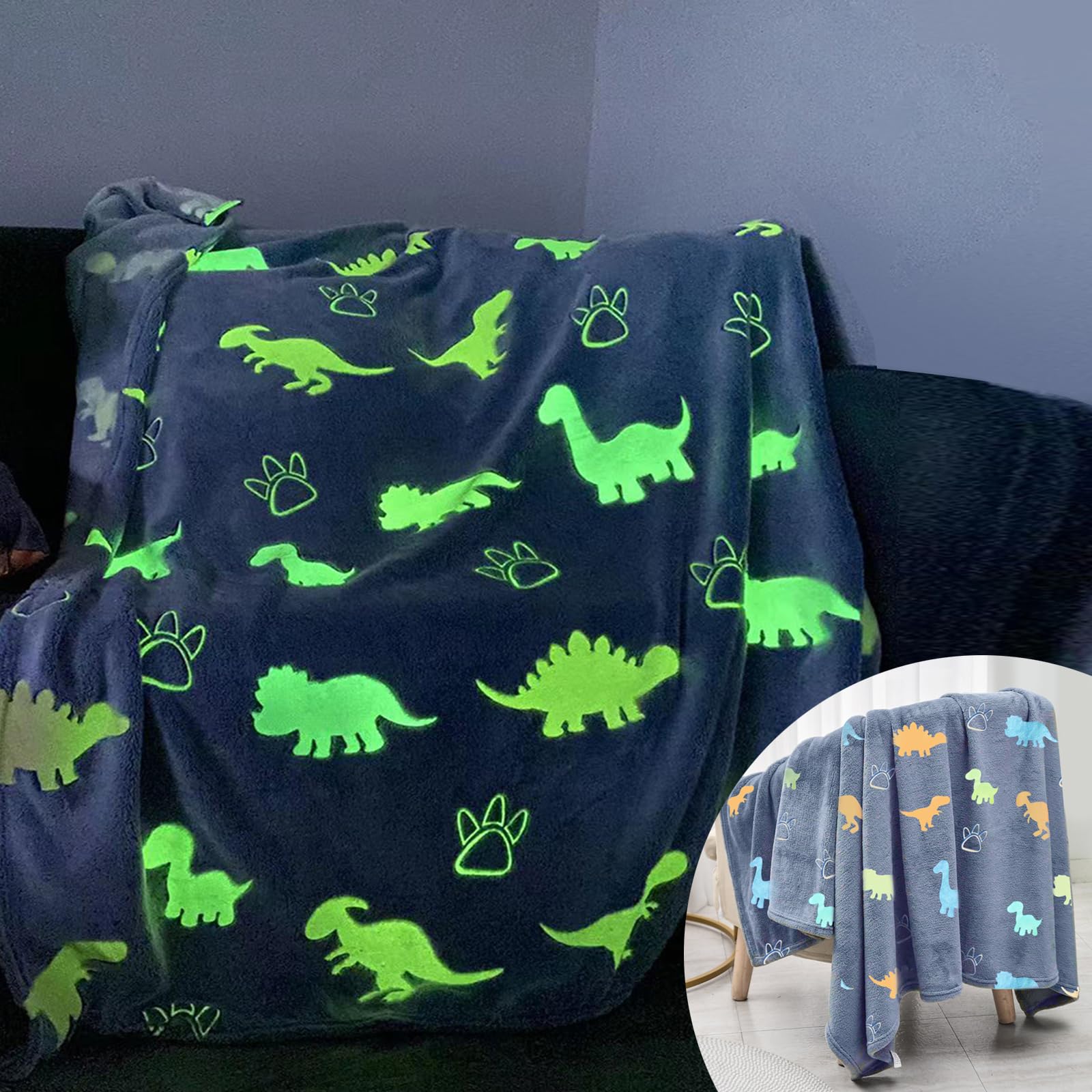 Tbrand Kuscheldecke Für Kinder – Galaxie Sternenhimmel Design, Flanell Fleece, 220x240 Cm, Weich & Atmungsaktiv