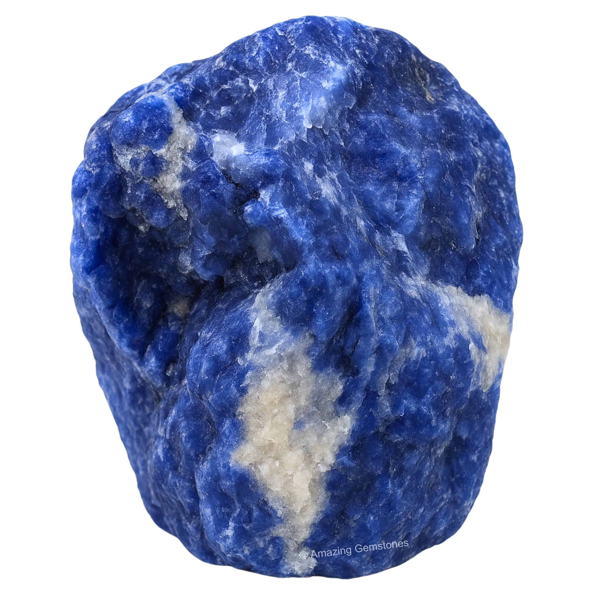 Sodalite Crystals and Healing Stones, 1 Piece Raw