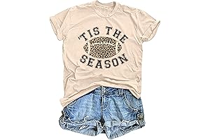 Trendy Women's Football Game Day T-Shirts