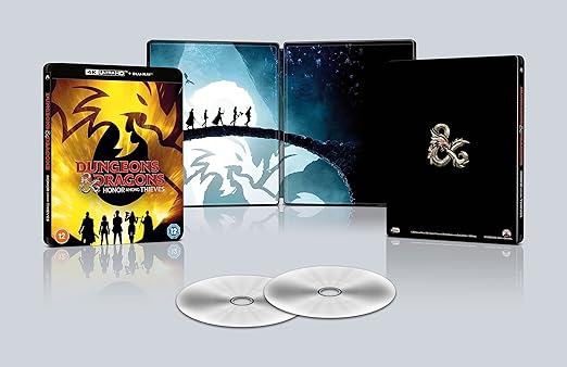 Dungeons & Dragons: Honour Among Thieves 4K UHD Steelbook: Amazon.co.uk: John Francis Daley, Jonathan Goldstein, Chris Pine, Michelle Rodriguez, Regé-Jean Page: DVD & Blu-ray