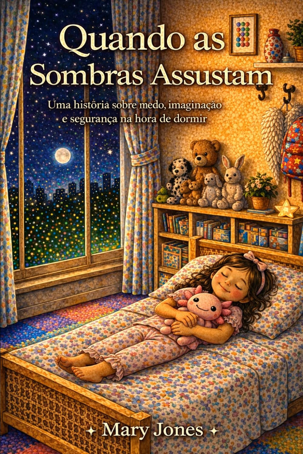 Quando as Sombras Assustam: Uma história sobre medo, imaginação e o conforto de dormir