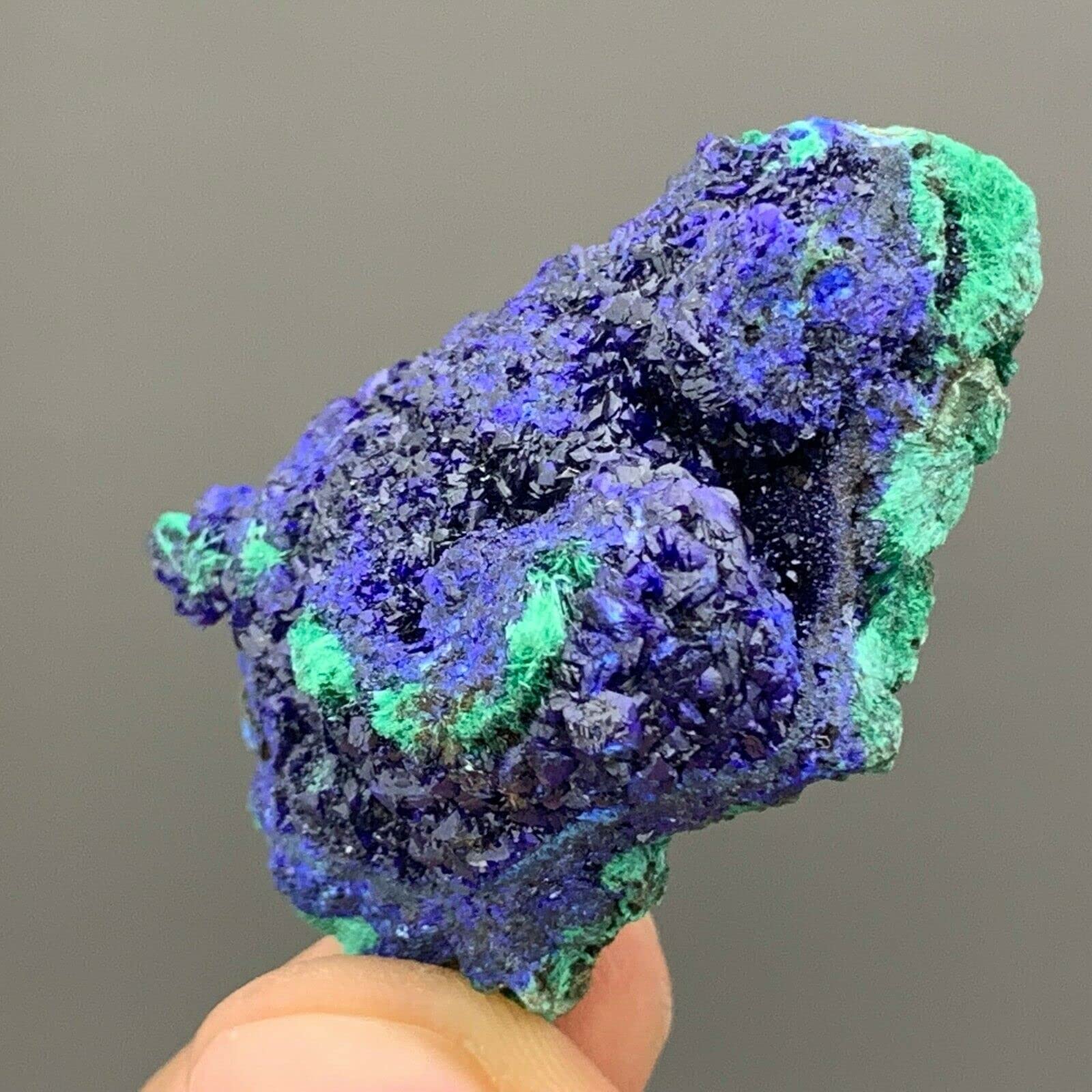 Spécimens de cristallins naturels d'azurite/Malachite de Chine Y8 xingyong