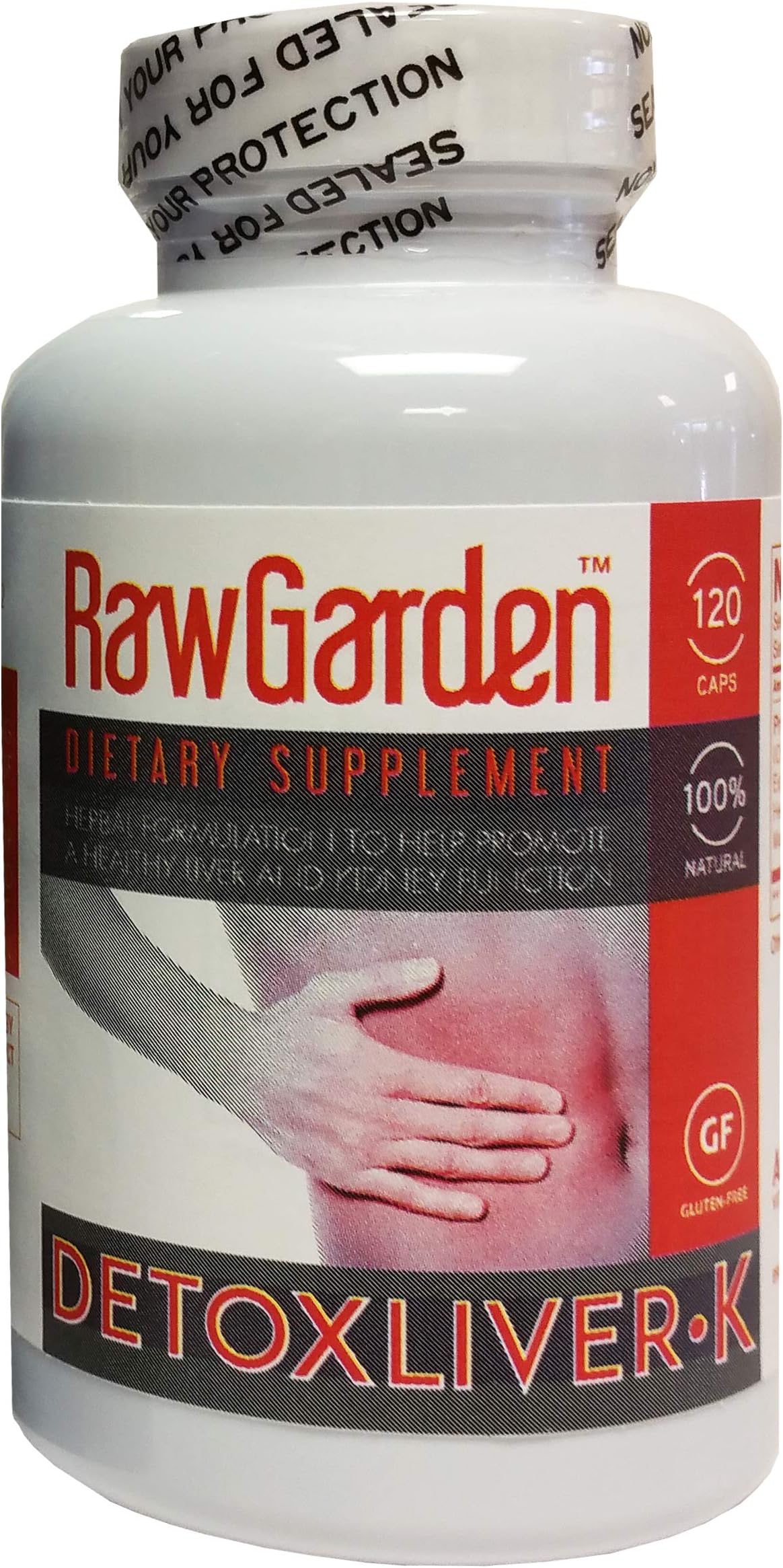 RawHarvest Liver Detox, Amazonian Complete Formula, 120 Capsules, Liver, Kidney & GAD Bladder, One Month Treatment.