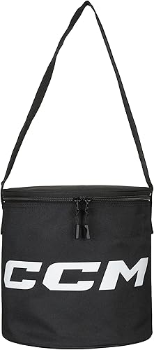 Miniatura 3 de CCM Bolsa de disco de hockey, color negro - Capacidad para hasta 50 discos