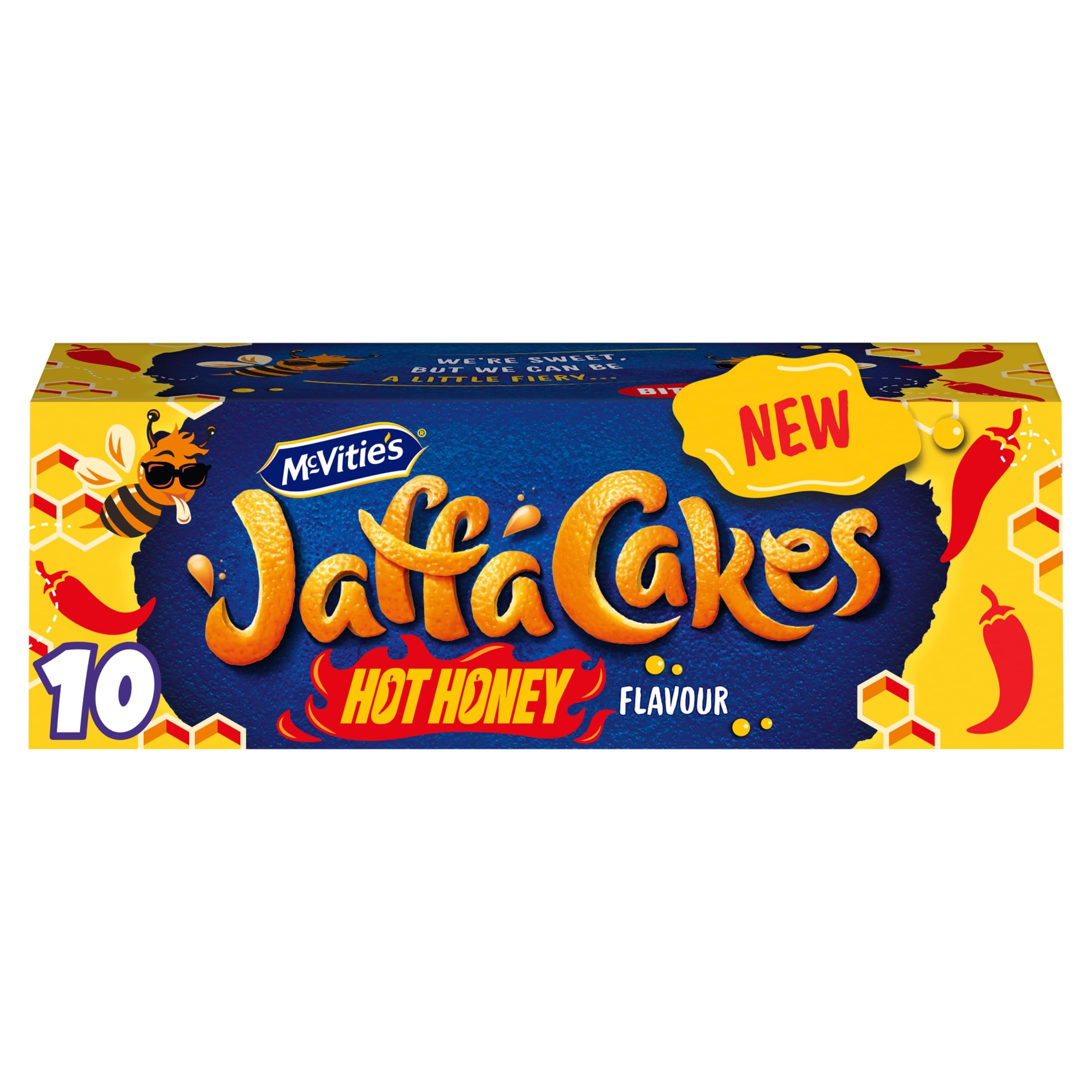 McVitie's Jaffa Cakes Hot Honey Flavour, 110 g (Pack of 1)