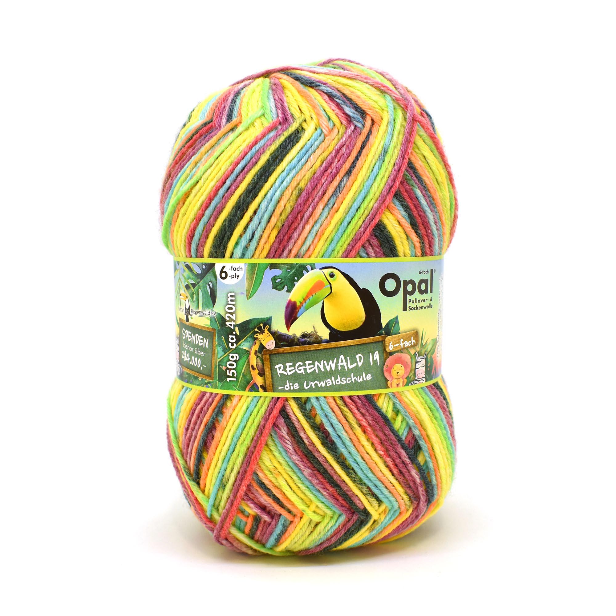 Amazon | オパール(OPAL) ソックヤーン 毛糸 『レーゲンヴァルト19