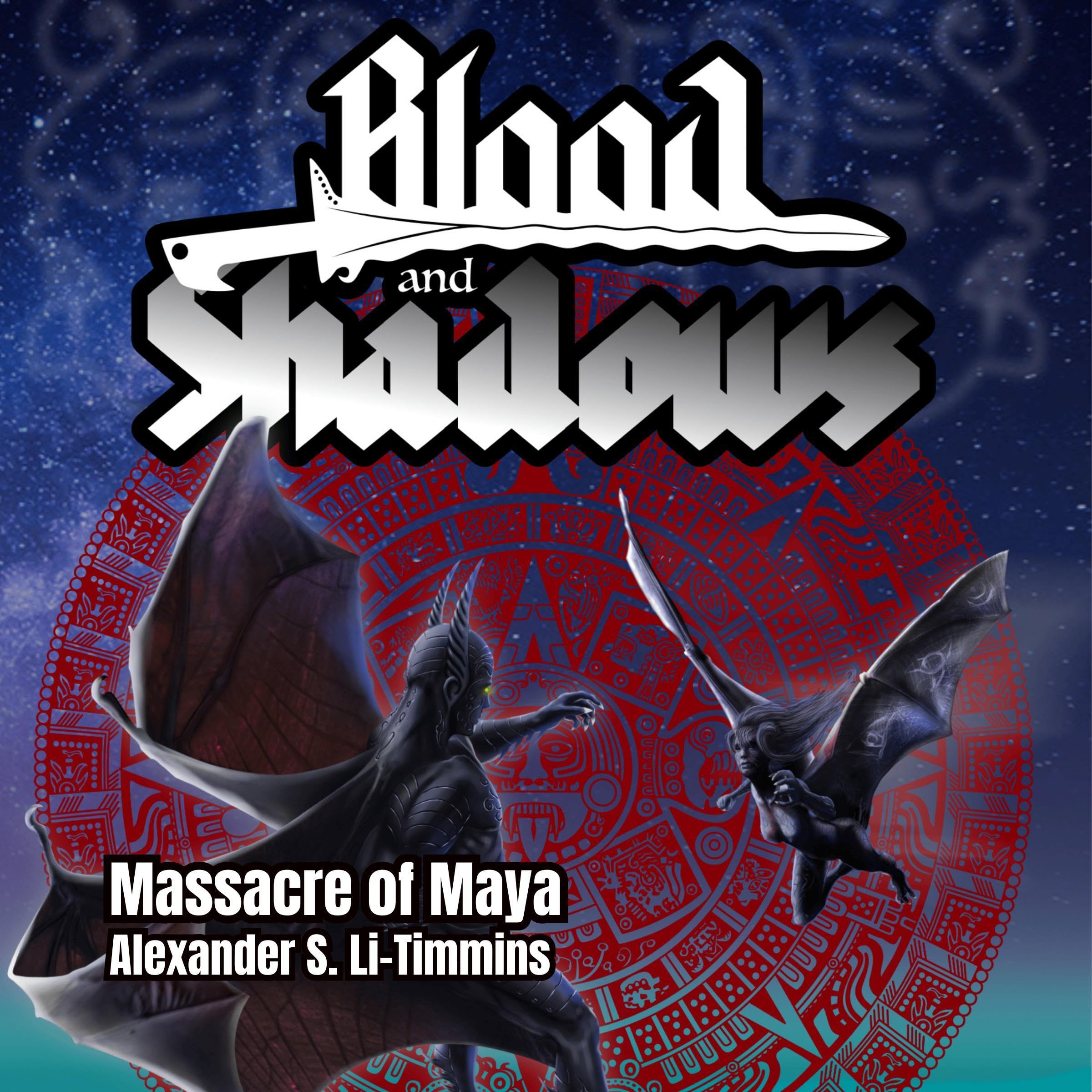 Cover art for Blood and Shadows