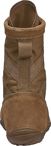 Miniatura 5 de Tactical Research Mini-Mil TR105 - Botas tácticas de 8 pulgadas para hombre, diseño minimalista para ejércitofuerza aérea OCP ACU Coyote marrón con