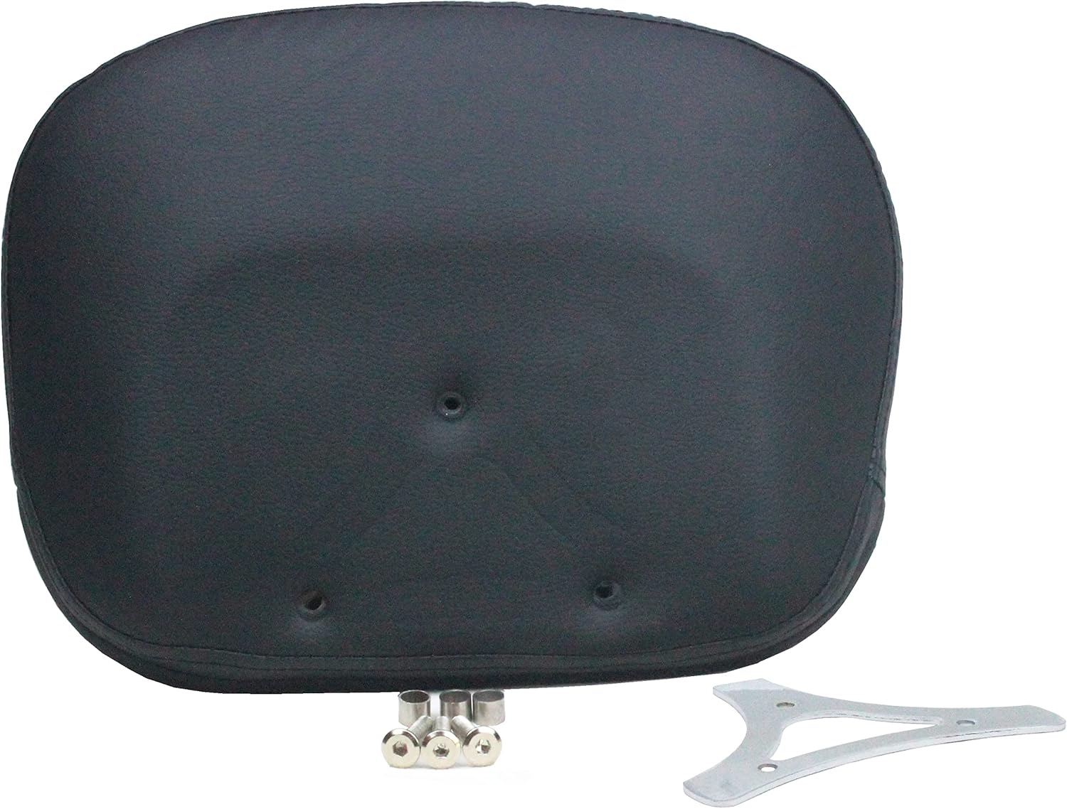 YHMOTO Detachable Sissy Bar Passenger Backrest Pad Fits For Harley Davidson Touring Street Glide Road King Electra Glide 1997-2025