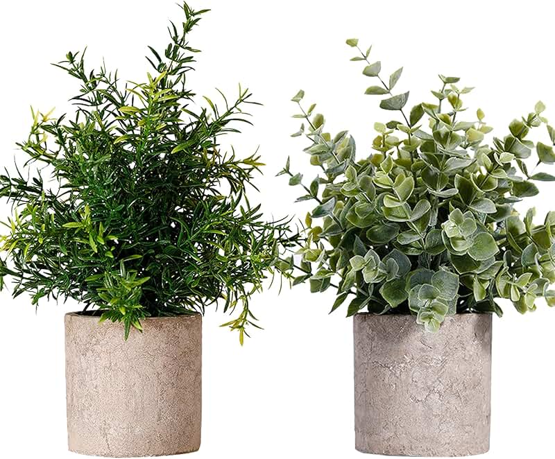 artificial tabletop plants