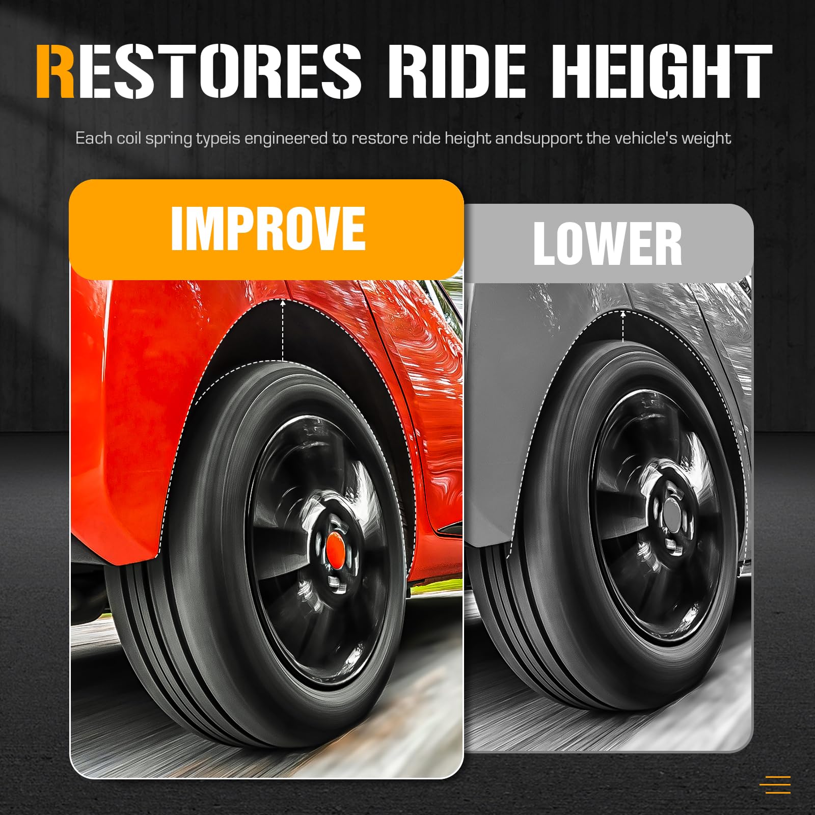 Front And Rear Complete Strut Assembly Shock Absorber Sway - View #14