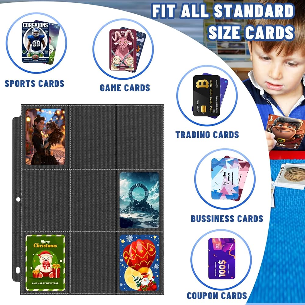 Amazon | トレーディングカードスリーブ 両面カードスリーブ