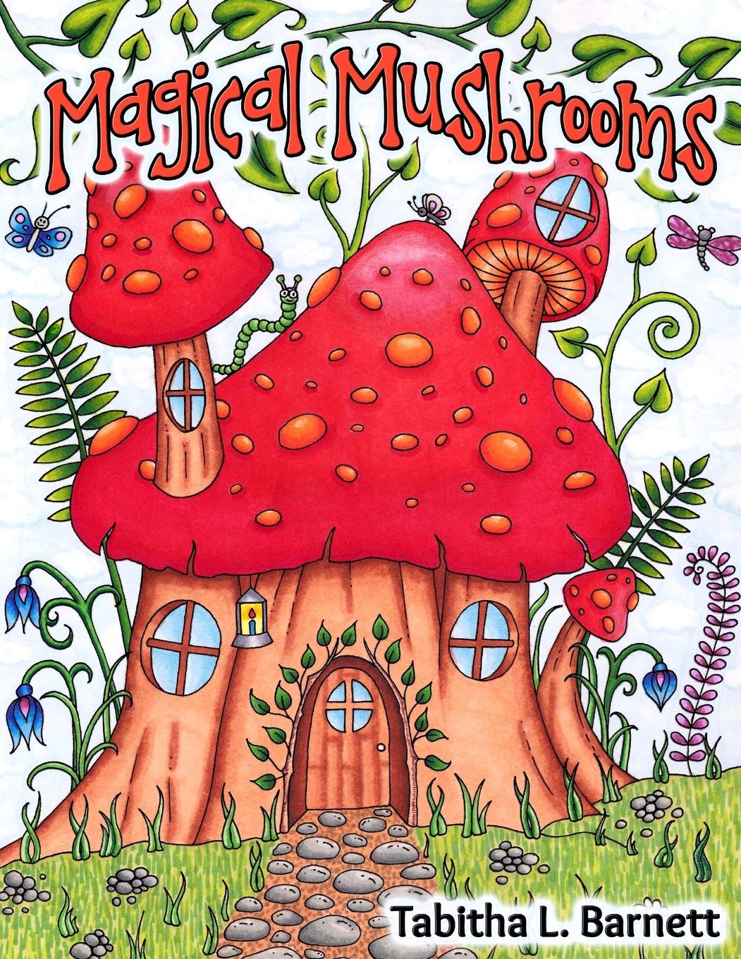 Amazon.com: Magical Mushrooms: Adult Coloring Book: 9781976490460 ...