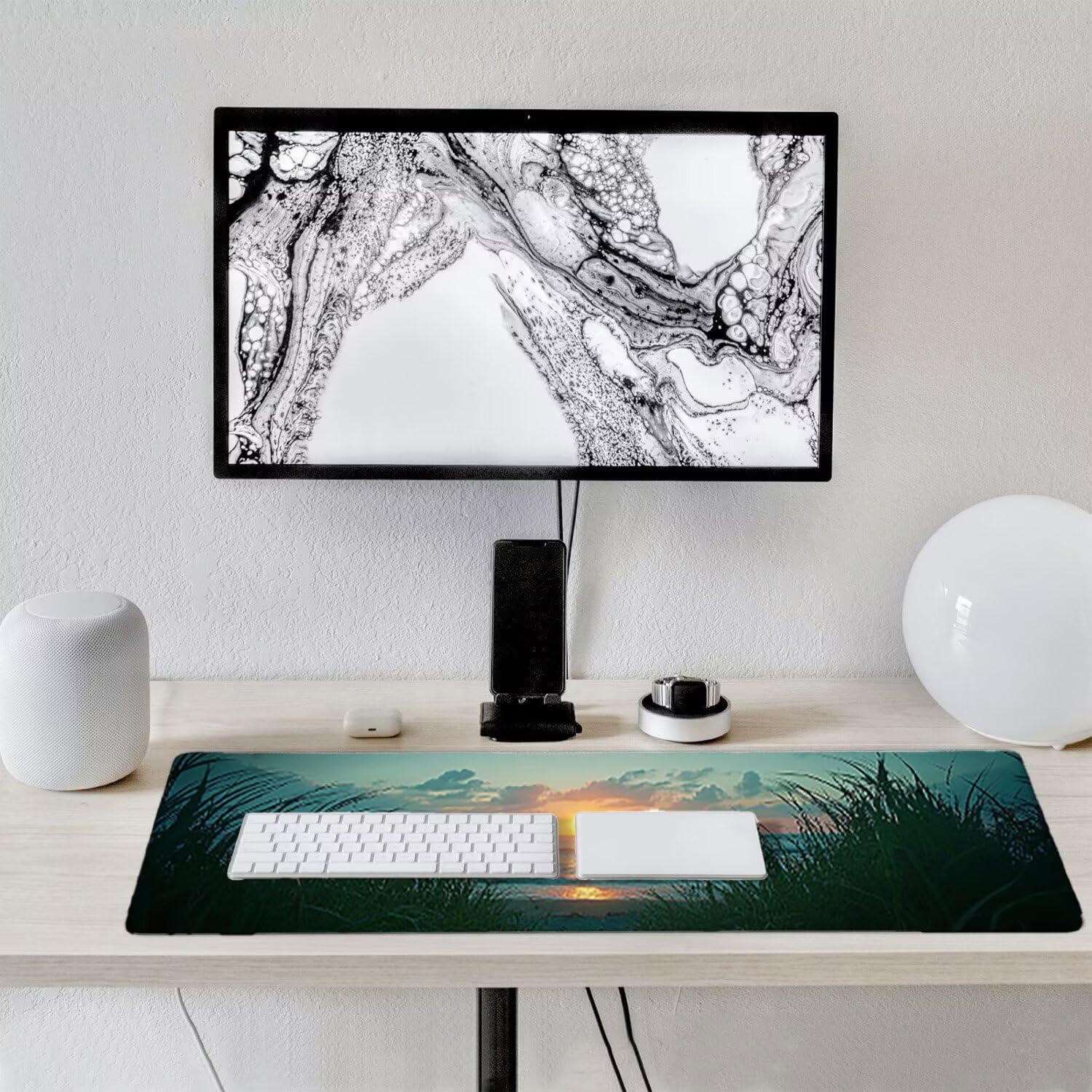 Podkładka pod mysz do gier, 1400 x 600 mm XXL Podkładka pod mysz do gier, duża, antypoślizgowa, wodoodporna, iExtended długa podkładka pod mysz do klawiatury XXL, akcesoria biurowe, do gier, komputera
