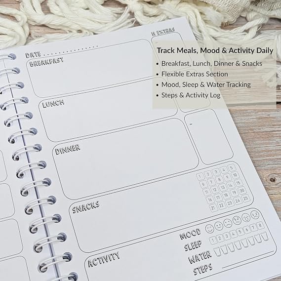 Slimming World Compatible Food Diary, Diet Planner, Weight Loss Journal, 12 Week - Find Yourself