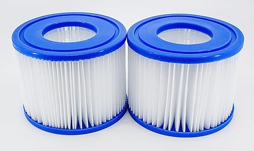 Paquete de 2 filtros de repuesto para bañera de hidromasaje para spa BESTWAY Coleman Saluspa tipo VI