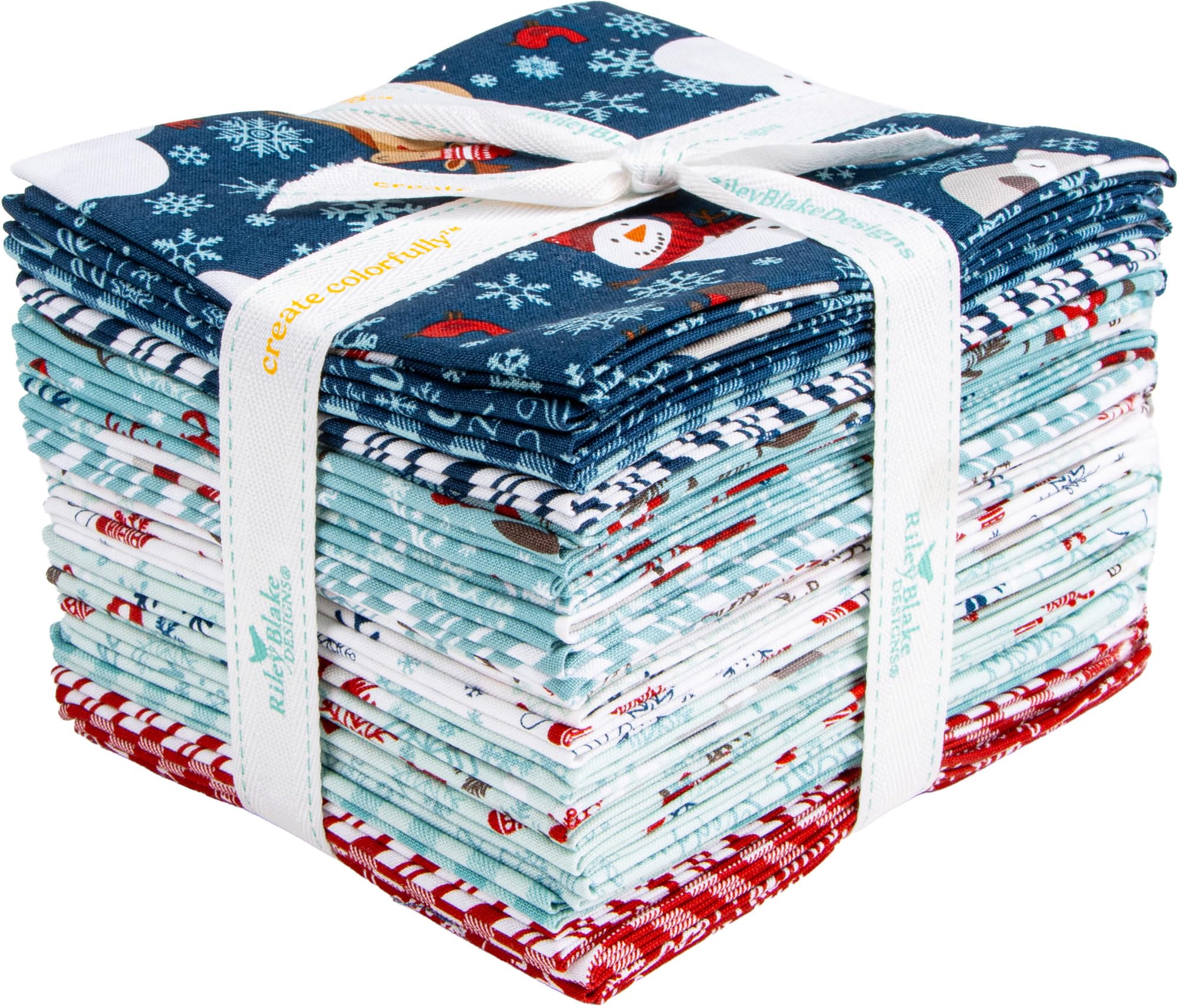 Lori Whitlock A Perfect Winter 21 Fat Quarters Riley Blake Designs FQ-17990-21