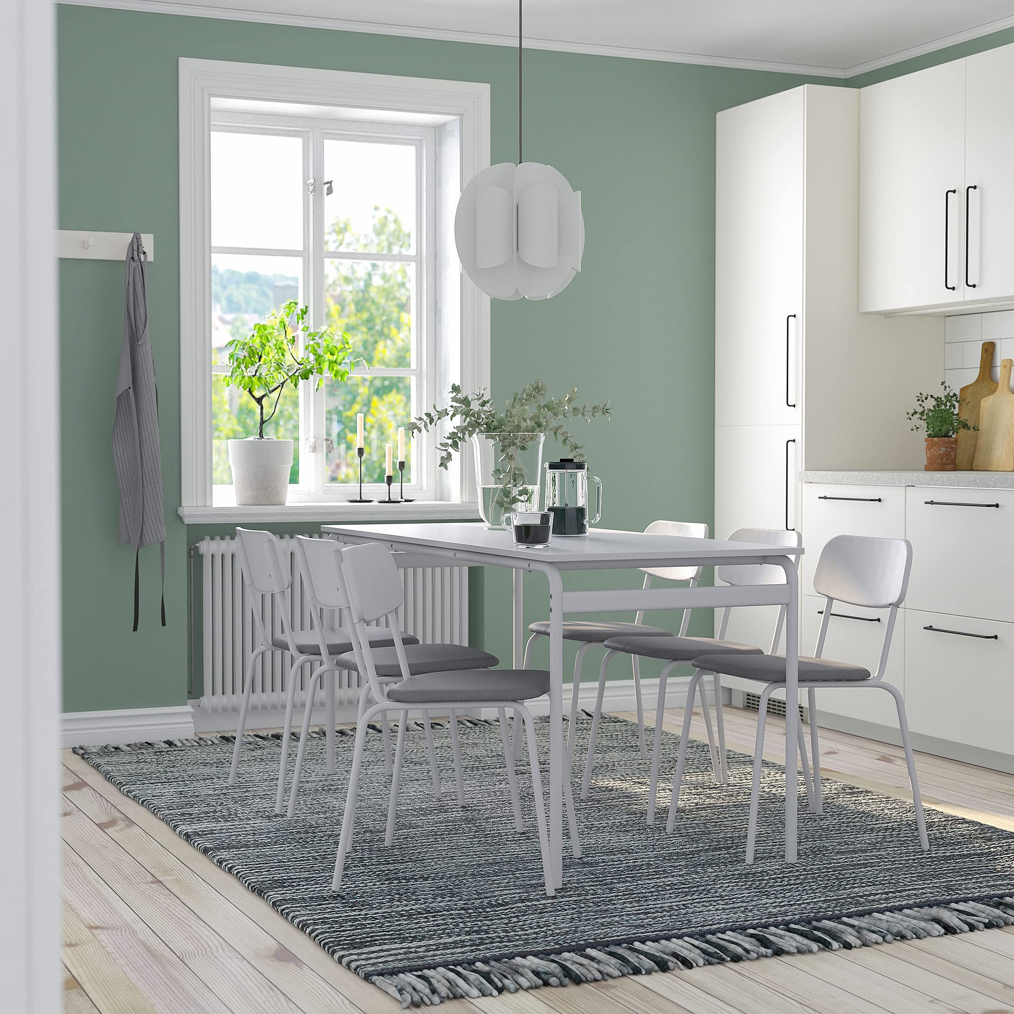 IKEA GRÅSALA Table, 160x67x75 cm, Grey/Grey : Amazon.co.uk