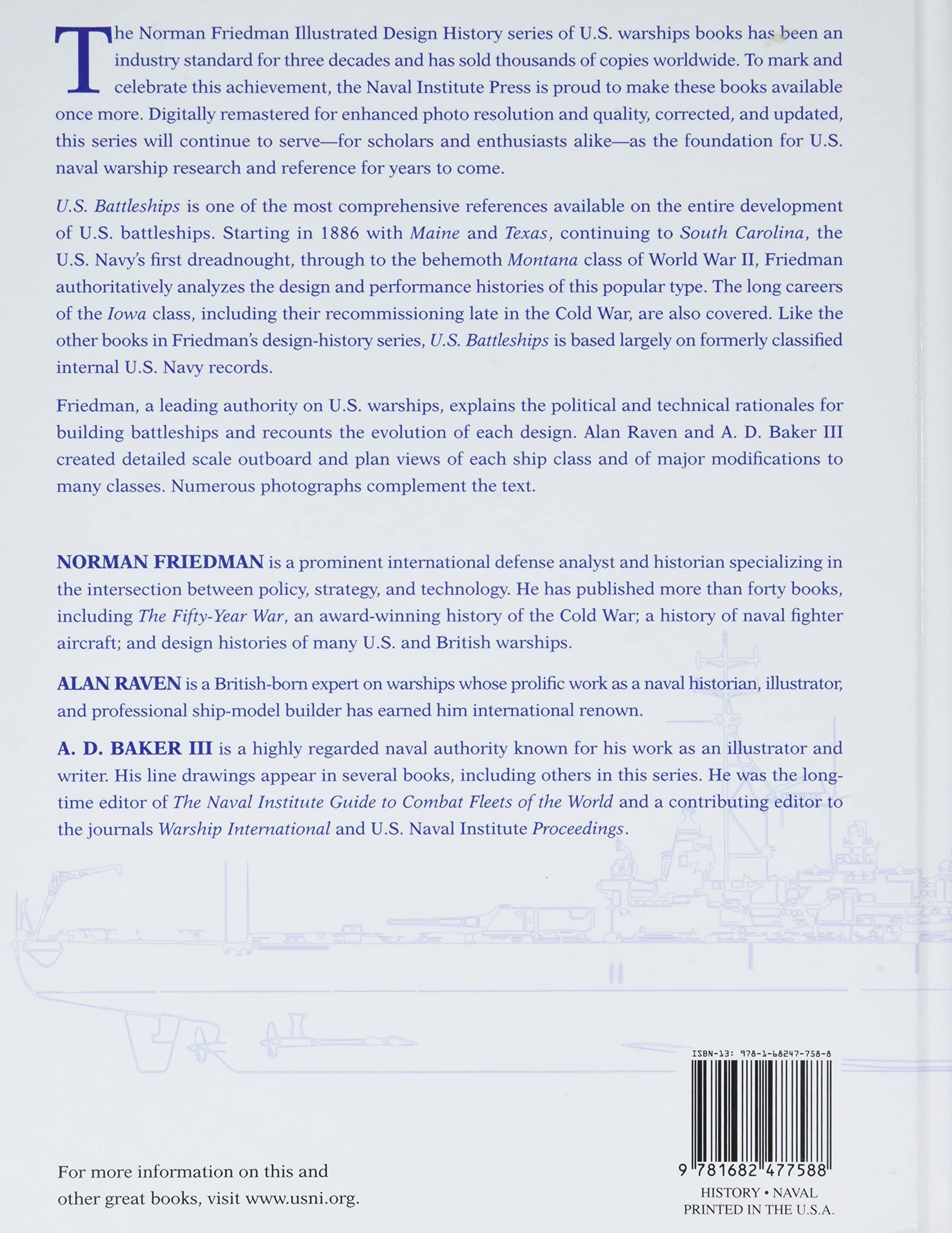 U.S. Battleships: An Illustrated Design History