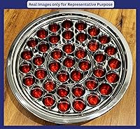 Vista 2 de Communion Ware - Bandeja de comunión Bandejas apilables sagradas para iglesias Suministros para comuniones Bandeja portátil para comuniones