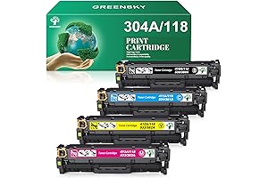 GREENSKY Remanufactured Toner Cartridge Replacement CP2025, AA-Quality Print Black Toner CP2025DN