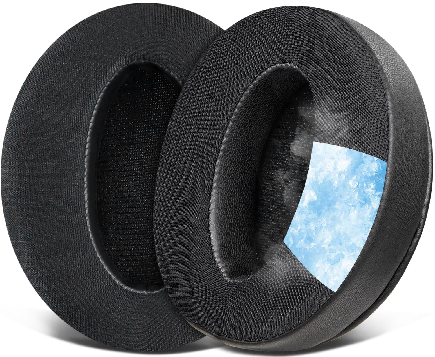 SOULWIT Cooling-Gel Ear Pads Cushions Replacement, Earpads for Sennheiser HD4.50/HD4.50BT/HD 4.50BTNC/HD4.50SE, HD4.40BT, HD4.30G, HD4.20S, HD458BT, HD450, HD 450BT, HD400S, HD350BT, HD300 Headphones