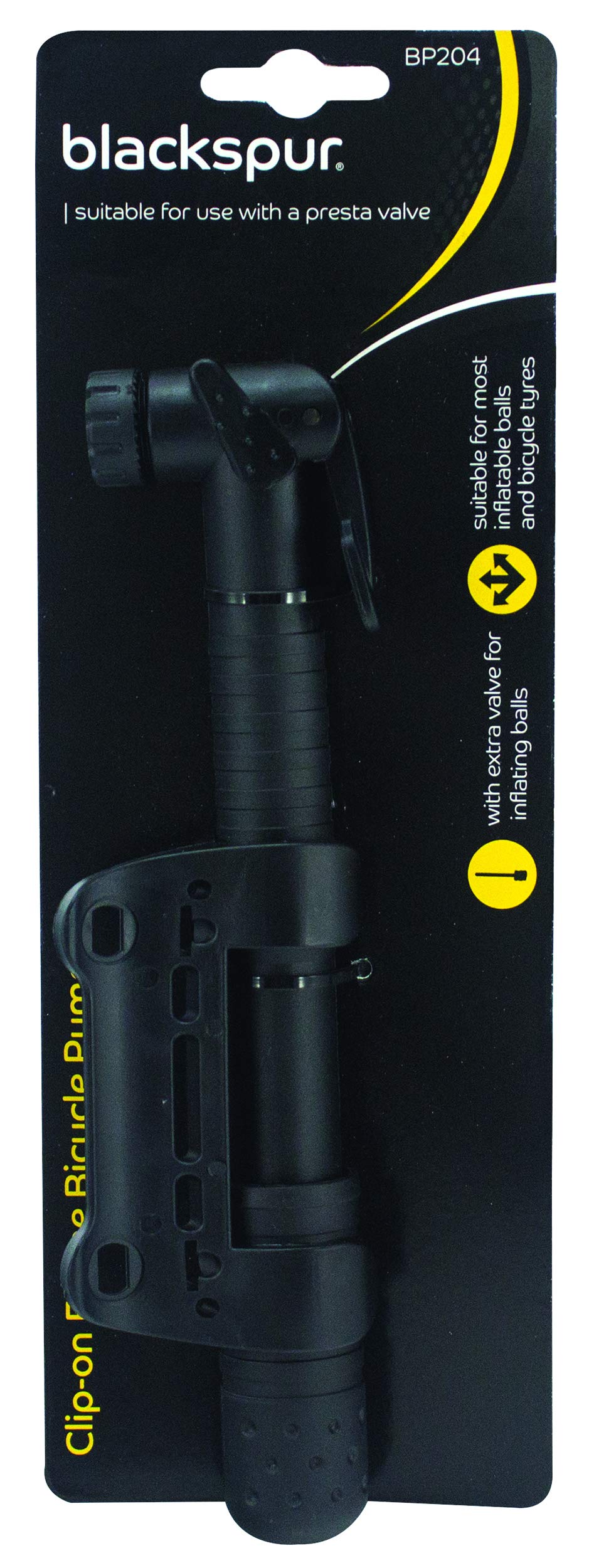 Blackspur BB-BP204 Clip On Frame Bicycle Pump