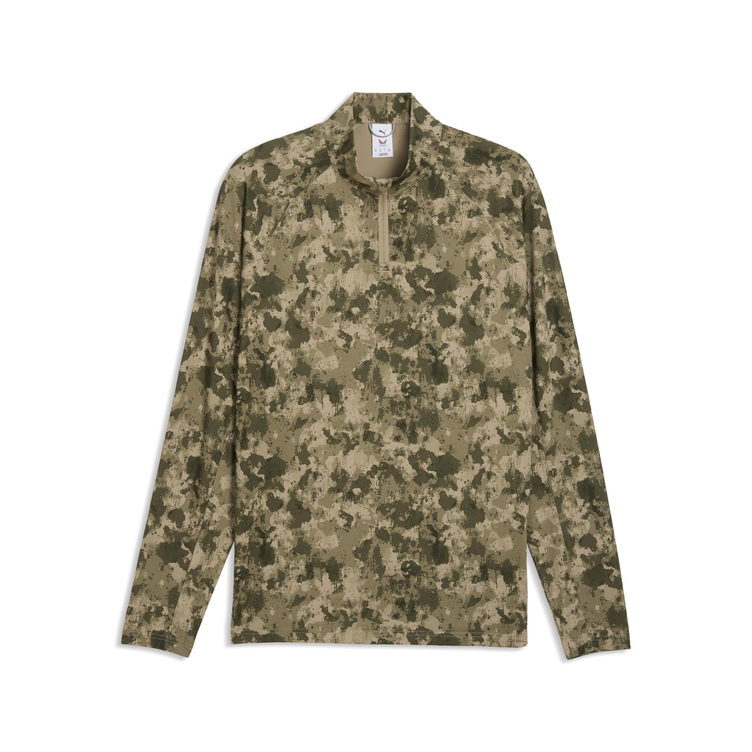 Puma Herren Puma X Volition Camo Golf 1/4 Zip Pullover