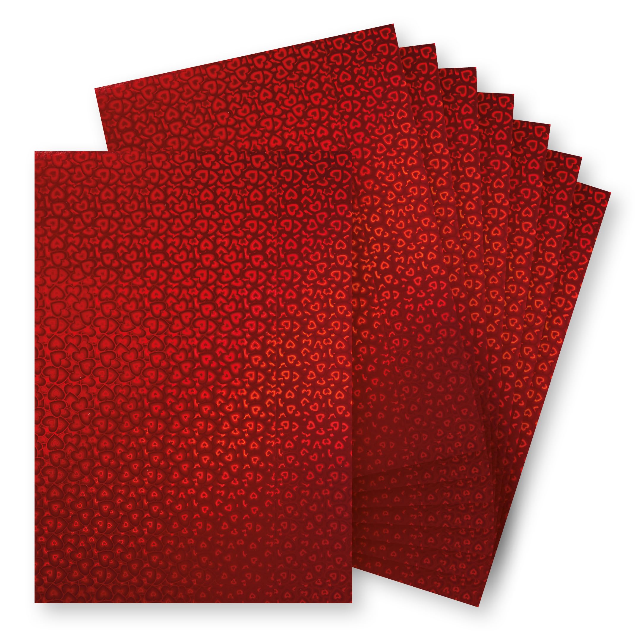 Springboard A4 Holographic Card Sheets, 230gsm Cardstock for Card Making, Holographic Card Compatible w/Die-Cutting Machines