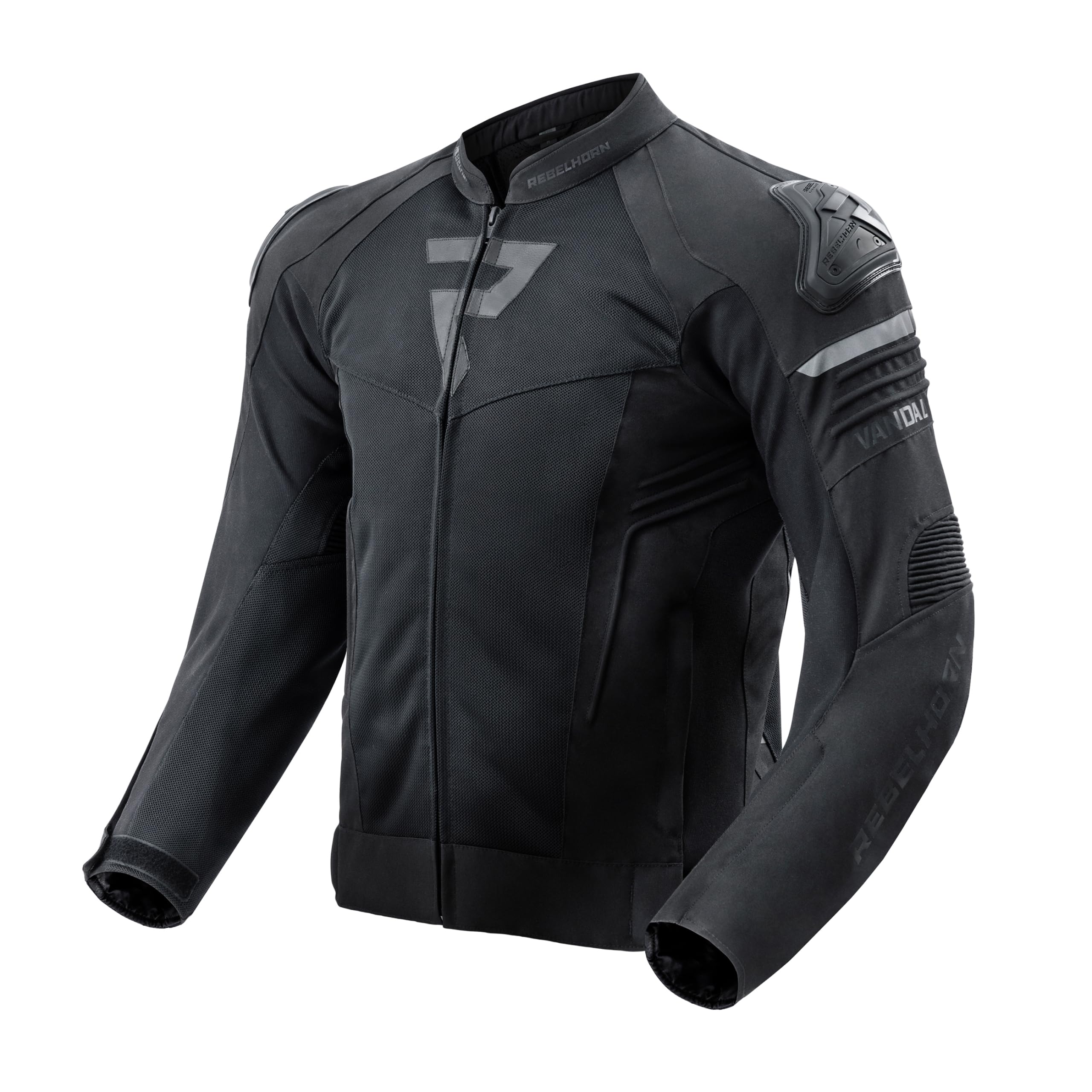 REBELHORN Veste en Maille Vandal Moto Homme