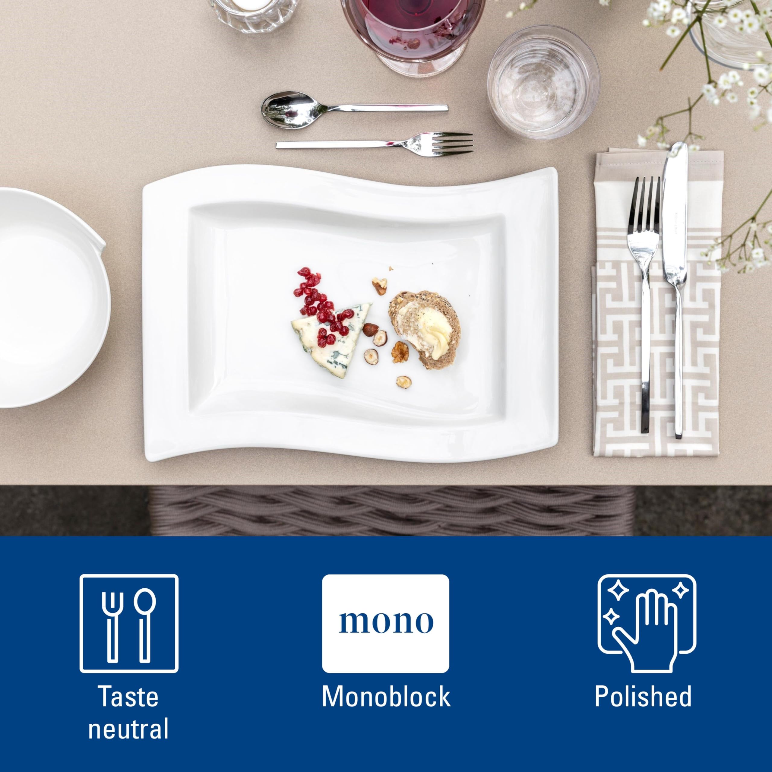 Amazon.com: Villeroy & Boch NewWave Collection 20-Piece Flatware