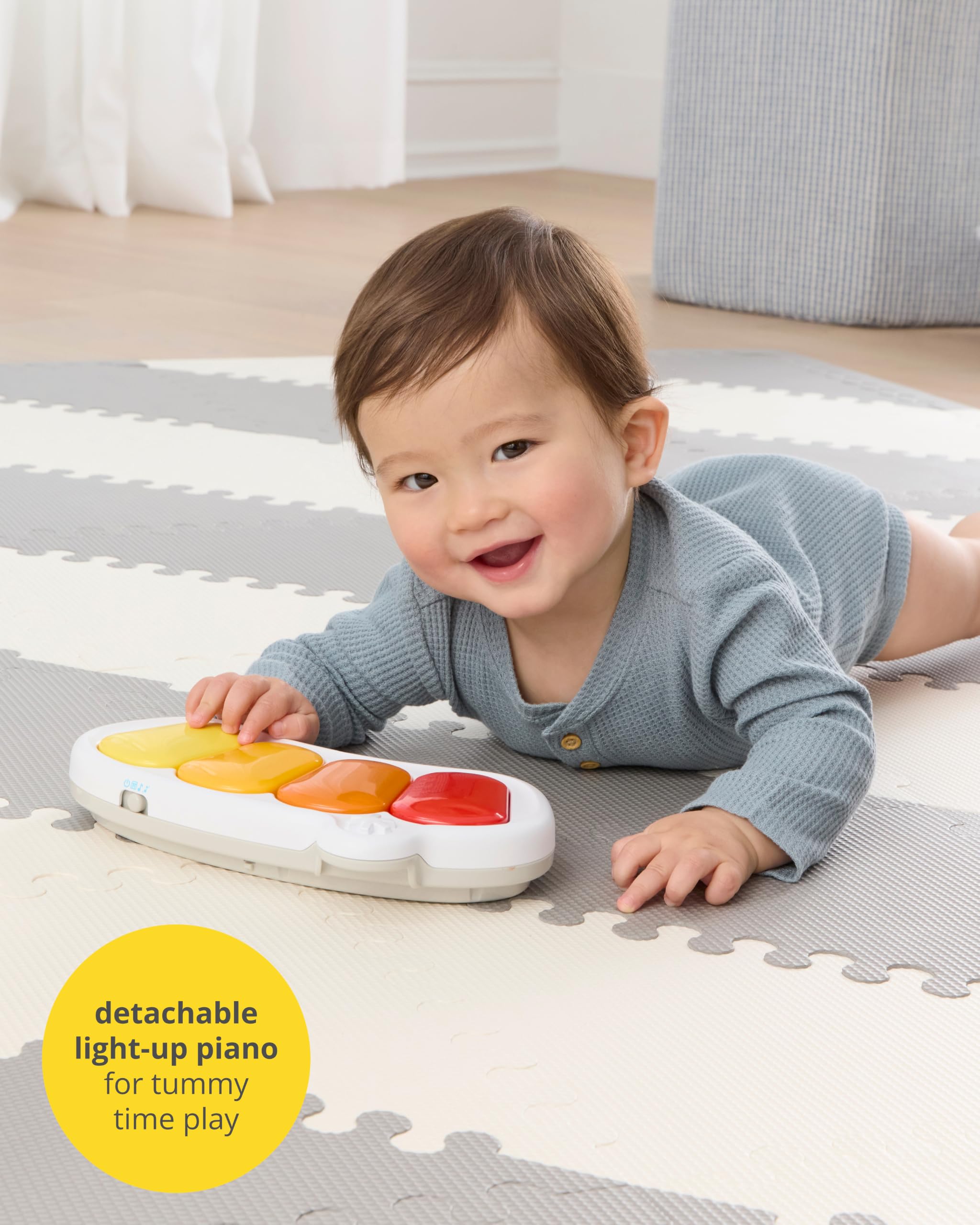 Skip Hop Explore & More Babys View 3 -Stage Activity Centre, Multicolour, 1 Count (Pack of 1) (303325) 4