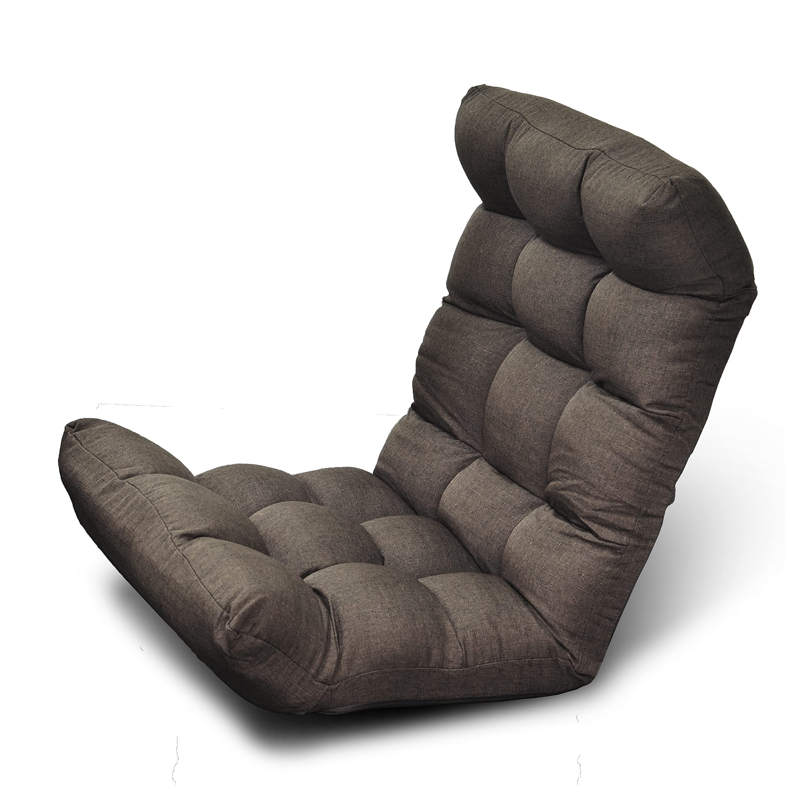 リクライニング座椅子 グレー ファブリック 信頼のメーカー コーヨー