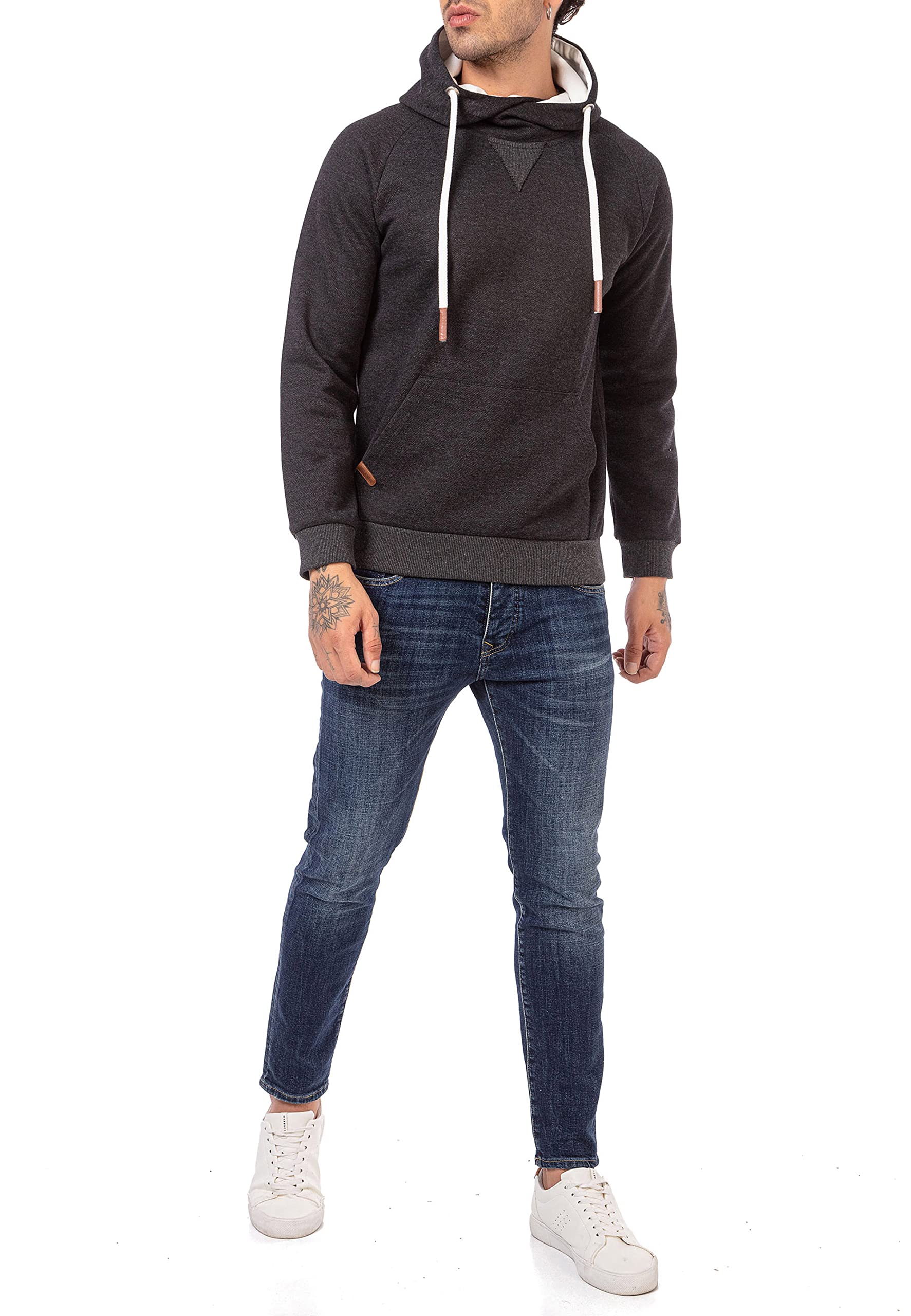RED BRIDGE Sudadera para Hombre Suéter con Capucha Pulóver