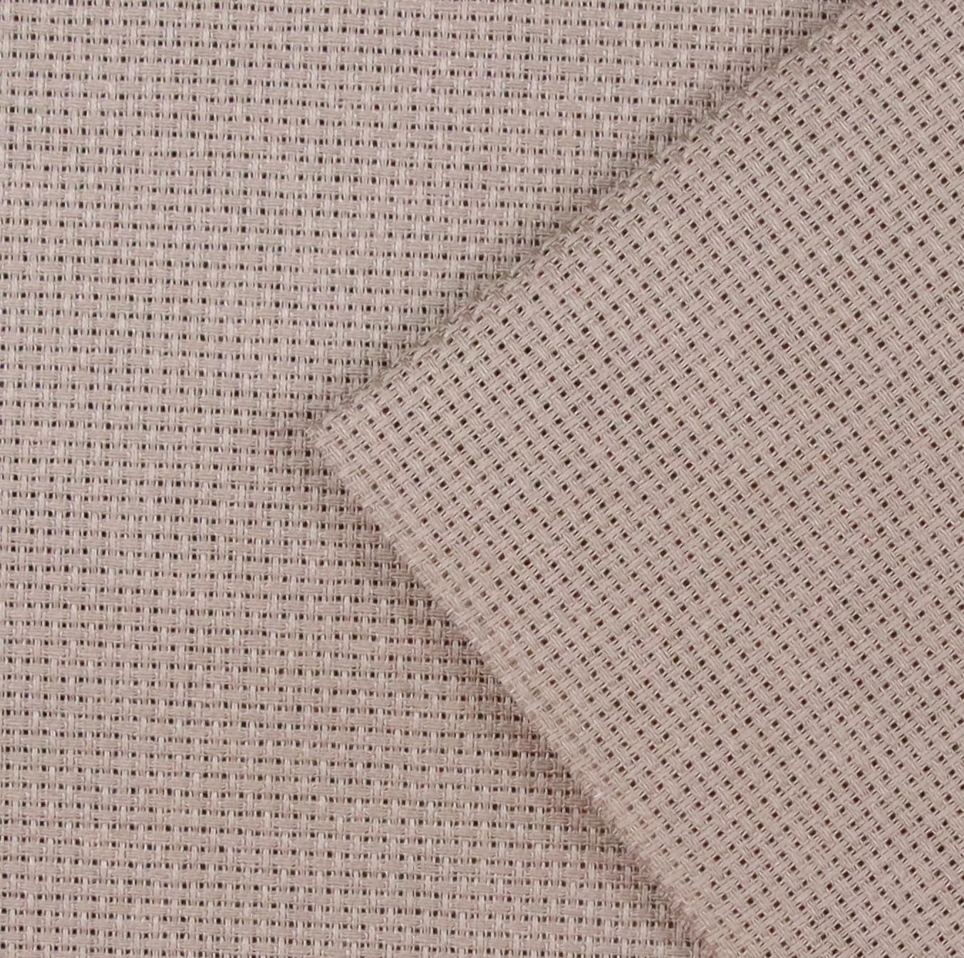 KCS 16CT Counted Cotton Cross Stitch Aida Cloth Fabric (Coffee, 12" x 59")