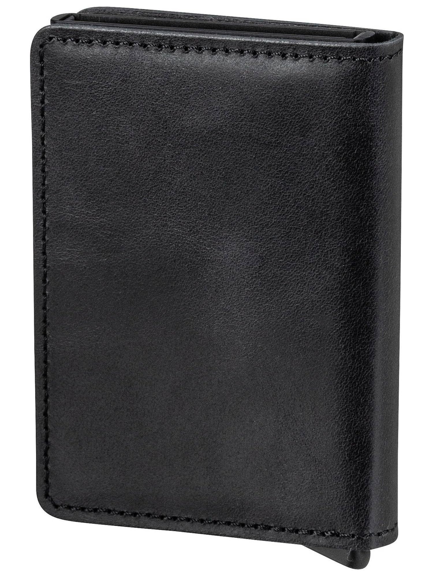 Secrid Unisex Slimwallet Reisezubehör-Kartenhalter im Umschlagformat, Black